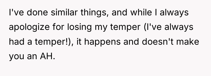 I've done similar things, and while I always apologize for...