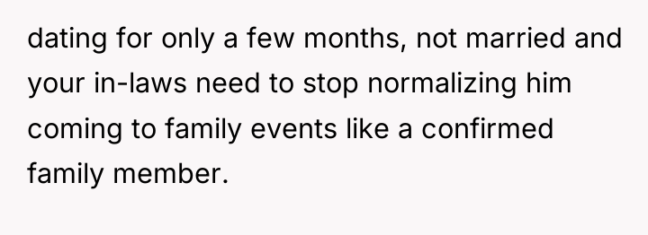dating for only a few months, not married and your...