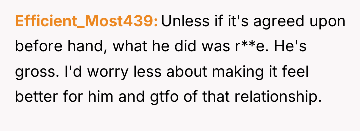 Efficient_Most439 Unless if it's agreed upon before hand, what he...