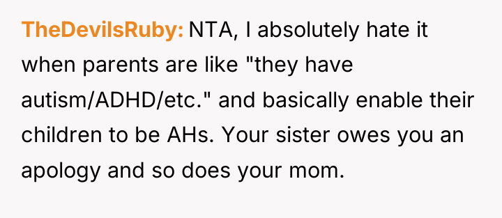 TheDevilsRuby NTA, I absolutely hate it when parents are like...