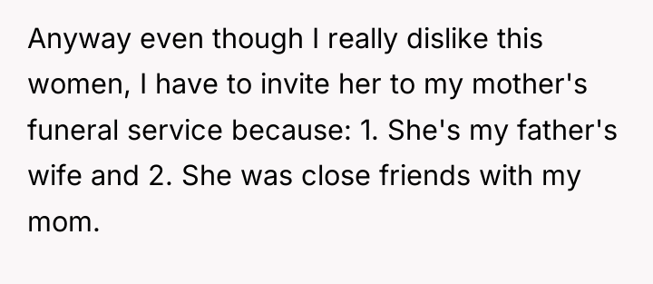 Anyway even though I really dislike this women, I have...
