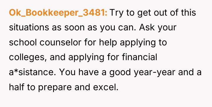 Ok_Bookkeeper_3481 Try to get out of this situations as soon...