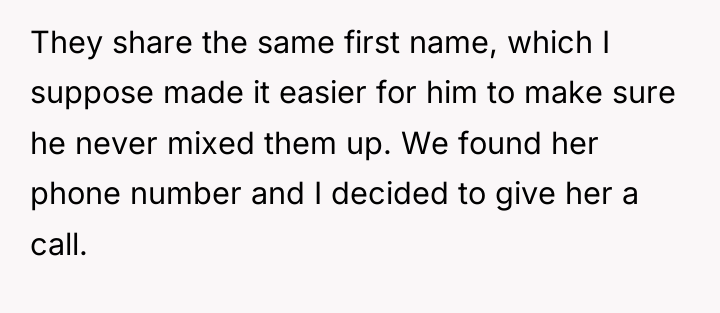 They share the same first name, which I suppose made...