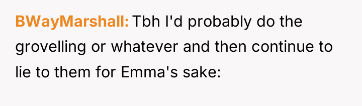 BWayMarshall Tbh I'd probably do the grovelling or whatever and...