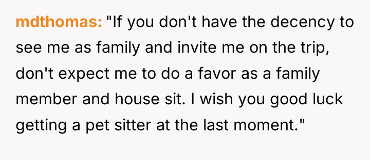 mdthomas "If you don't have the decency to see me...