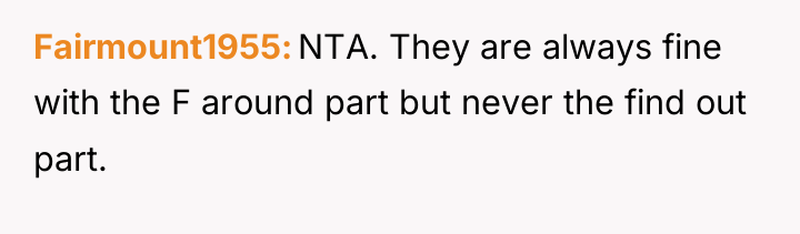 Fairmount1955 NTA. They are always fine with the F around...