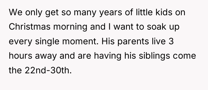 We only get so many years of little kids on...