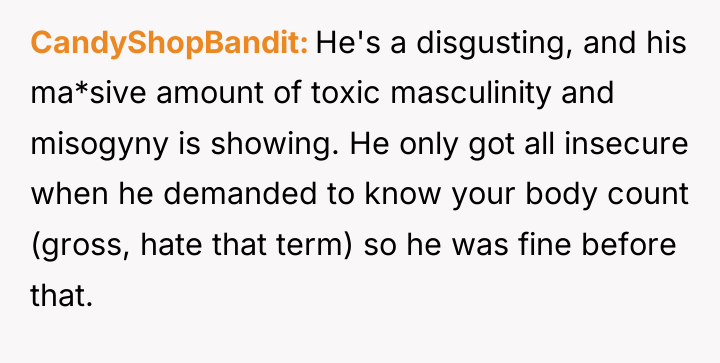 CandyShopBandit He's a disgusting, and his ma*sive amount of toxic...