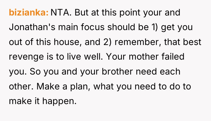 bizianka NTA. But at this point your and Jonathan's main...