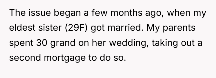 The issue began a few months ago, when my eldest...
