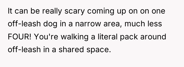 It can be really scary coming up on on one...