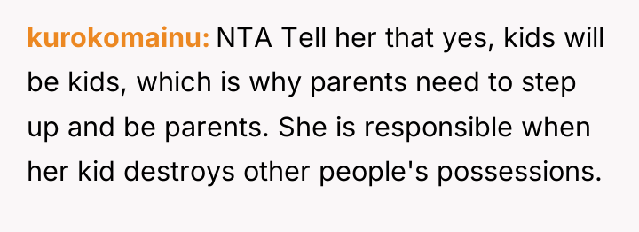 kurokomainu NTA Tell her that yes, kids will be kids,...