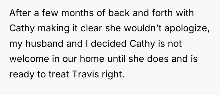 After a few months of back and forth with Cathy...