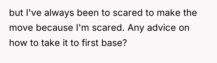 but I've always been to scared to make the move...