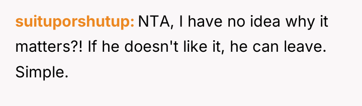 suituporshutup NTA, I have no idea why it matters?! If...