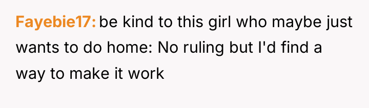 Fayebie17 be kind to this girl who maybe just wants...