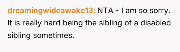 dreamingwideawake13 NTA - I am so sorry. It is really...