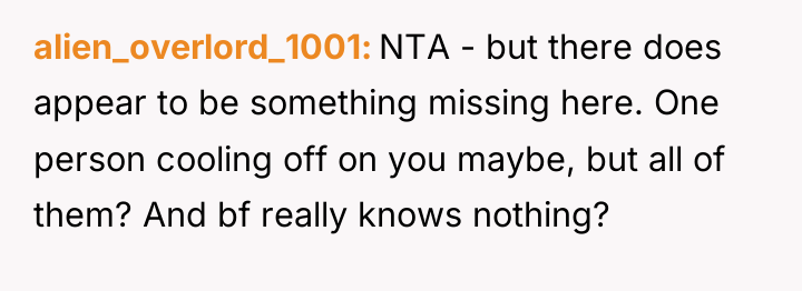 alien_overlord_1001 NTA - but there does appear to be something...