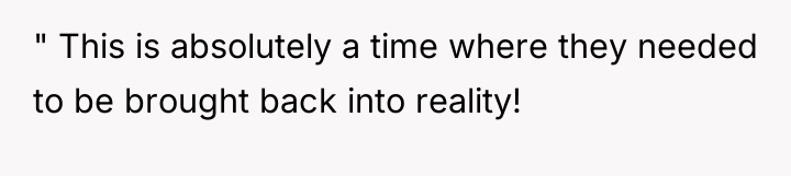 " This is absolutely a time where they needed to...