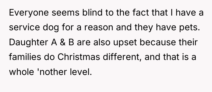 Everyone seems blind to the fact that I have a...