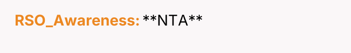 RSO_Awareness **NTA**