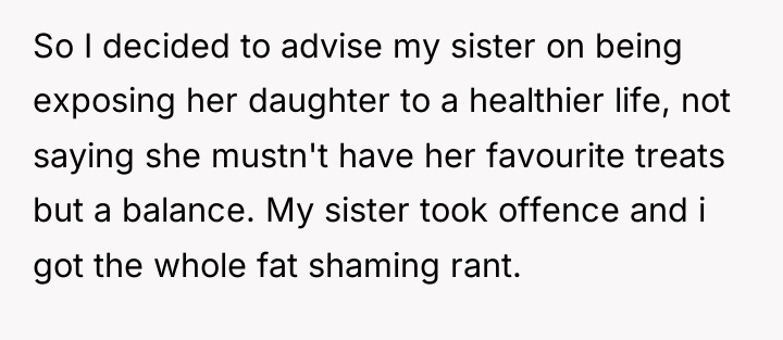 So I decided to advise my sister on being exposing...