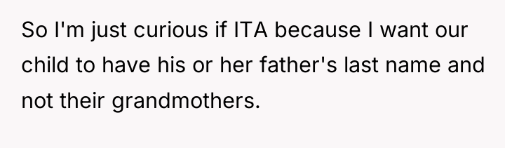 So I'm just curious if ITA because I want our...
