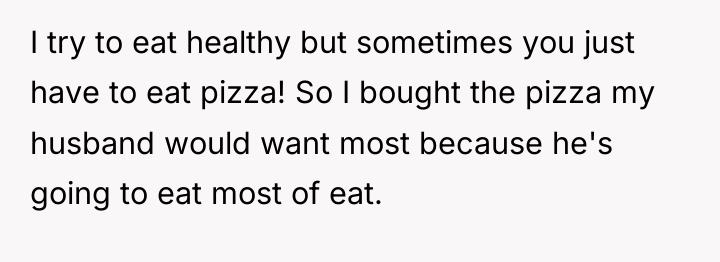 I try to eat healthy but sometimes you just have...