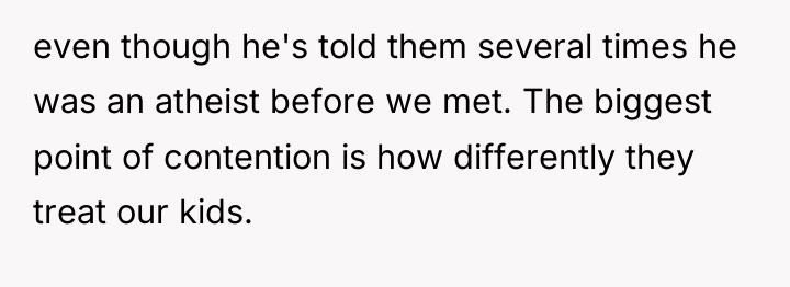 even though he's told them several times he was an...