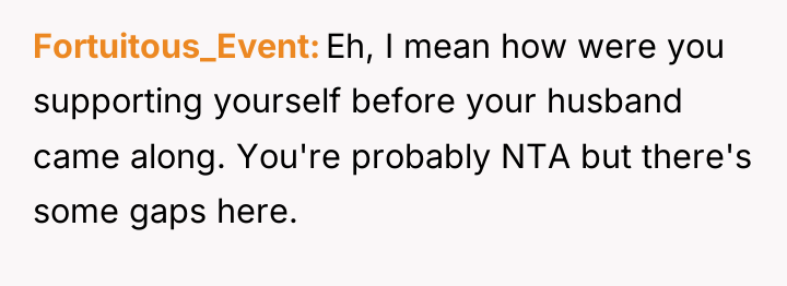 Fortuitous_Event Eh, I mean how were you supporting yourself before...