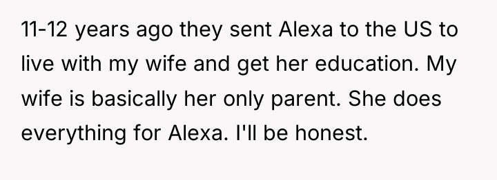 11-12 years ago they sent Alexa to the US to...