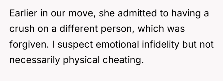 Earlier in our move, she admitted to having a crush...