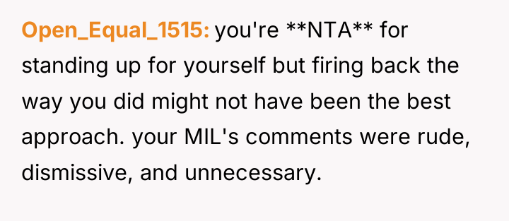 Open_Equal_1515 you're **NTA** for standing up for yourself but firing...