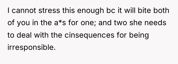 I cannot stress this enough bc it will bite both...