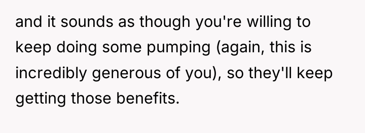 and it sounds as though you're willing to keep doing...