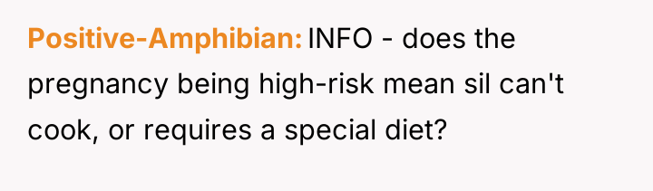 Positive-Amphibian INFO - does the pregnancy being high-risk mean sil...