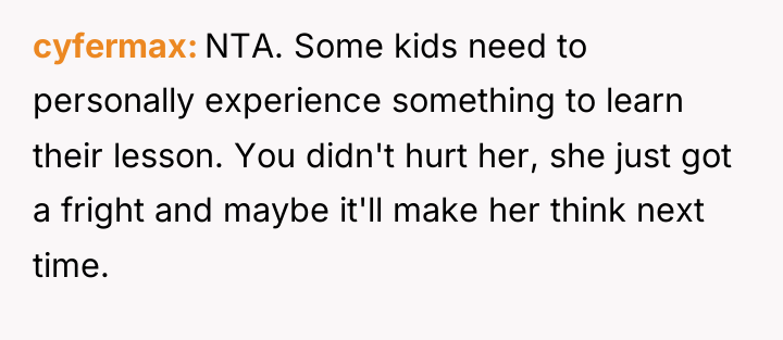 cyfermax NTA. Some kids need to personally experience something to...