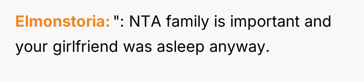 Elmonstoria ": NTA family is important and your girlfriend was...