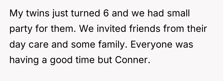My twins just turned 6 and we had small party...