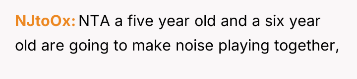 NJtoOx NTA a five year old and a six year...