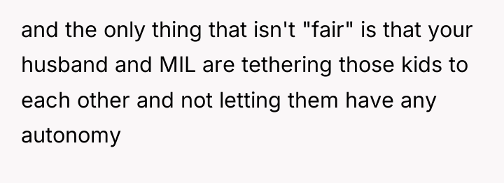 and the only thing that isn't "fair" is that your...