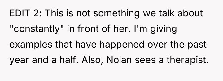 EDIT 2: This is not something we talk about "constantly"...