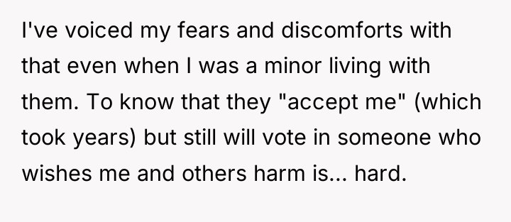 I've voiced my fears and discomforts with that even when...