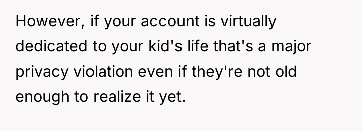 However, if your account is virtually dedicated to your kid's...