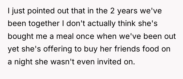 I just pointed out that in the 2 years we've...
