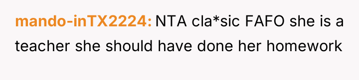 mando-inTX2224 NTA cla*sic FAFO she is a teacher she should...