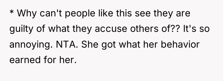 * Why can't people like this see they are guilty...
