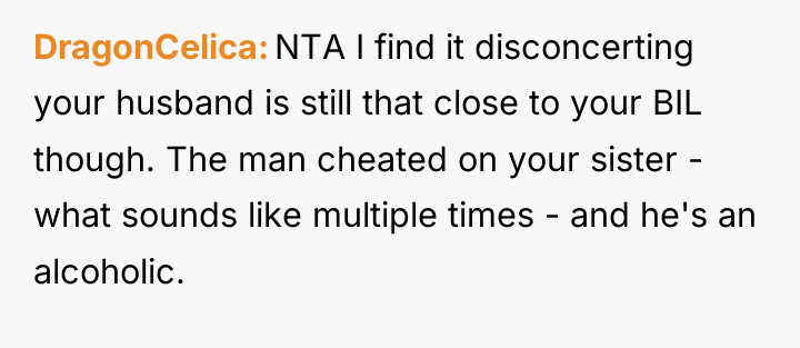DragonCelica NTA I find it disconcerting your husband is still...