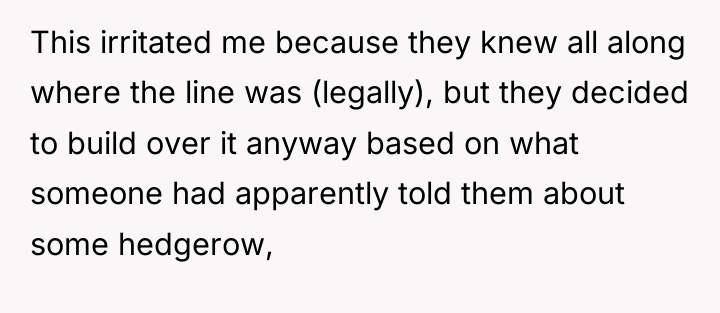 This irritated me because they knew all along where the...