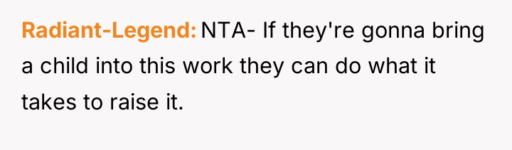 Radiant-Legend NTA- If they're gonna bring a child into this...